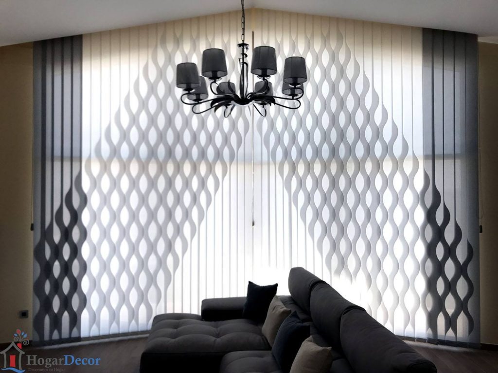 cortina vertical con para bohardilla hogardecor